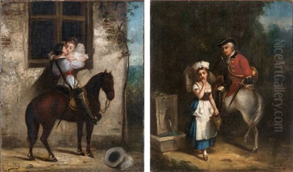 Escenas Galantes (pair) - view 1