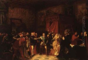 Vive Le Roi by Louis Gallait