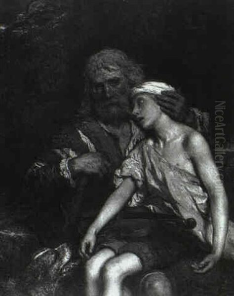 The Minstrel And The Blind Boy - view 1