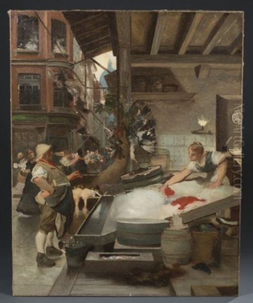 Butcher Scene - view 1