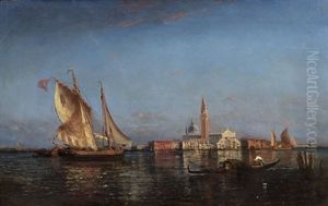 Isle Of George, Venice by Paul Charles Emmanuel Gallard-Lepinay