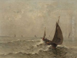 Marine by Paul Charles Emmanuel Gallard-Lepinay