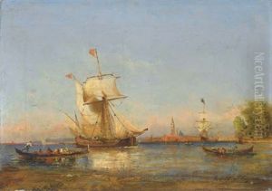 Voiliers Et Barques Dans La Lagune Venitienne thumbnail