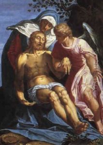 Nedtagelsen Fra Korset by Cornelius Galle the Elder