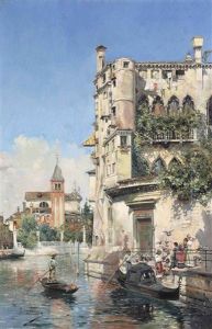 Palazzo Contarini, Venice by Jose Gallegos Y Arnosa