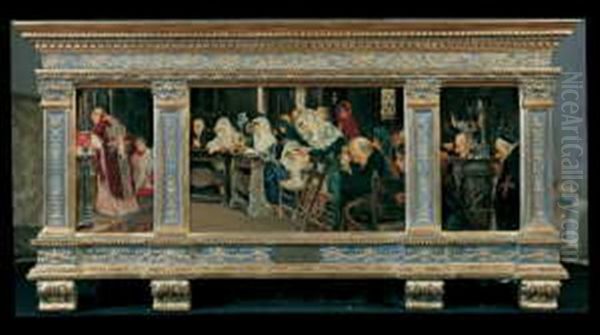 Bei Der Heiligen Messe (triptych) - view 1