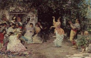 La Fiesta by Jose Gallegos Y Arnosa