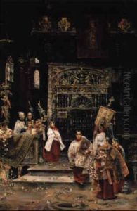 The Choir Boys by Jose Gallegos Y Arnosa