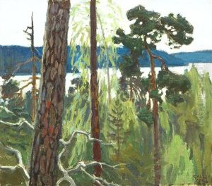 Pine Tree by Akseli Valdemar Gallen-Kallela