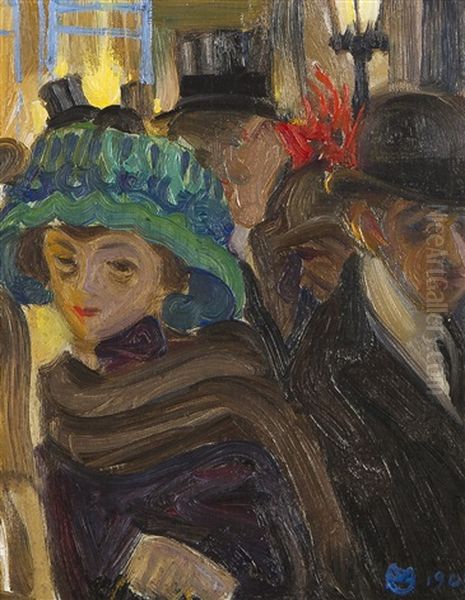 Street Scene From Paris - view 1