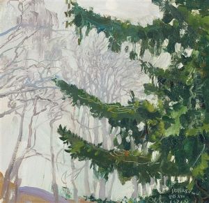 Fog At Christmas (possibly A View From Tarvaspaa)