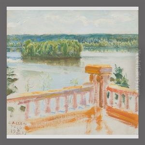 View From The Terrace by Akseli Valdemar Gallen-Kallela