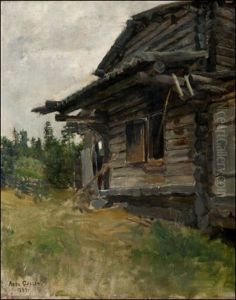 Riihi Ekolan Torpalta, Keuruulta by Akseli Valdemar Gallen-Kallela