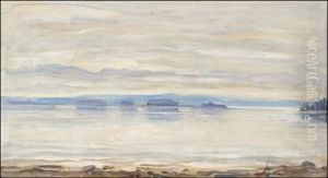 Aamu Ruovedella by Akseli Valdemar Gallen-Kallela