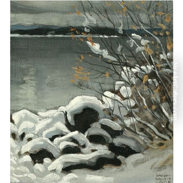 Luminen Maisema-snowy Landscape - view 1