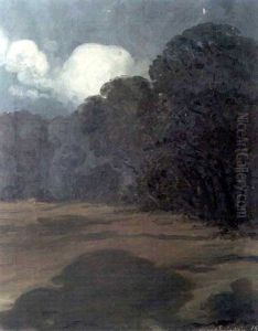 Landscape by Akseli Valdemar Gallen-Kallela