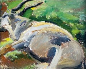 Eland-harka by Akseli Valdemar Gallen-Kallela
