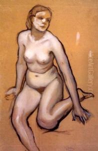 Tapiolan Neito by Akseli Valdemar Gallen-Kallela
