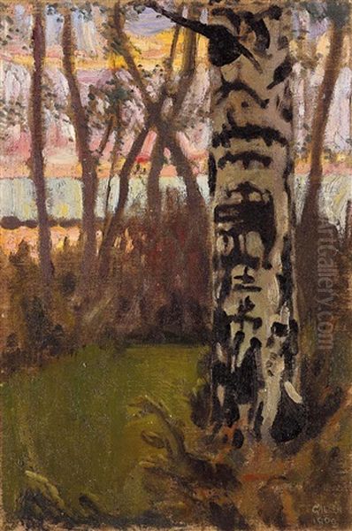 Auringonlasku (sunset) - view 1