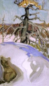 Ilves Kelossa by Akseli Valdemar Gallen-Kallela