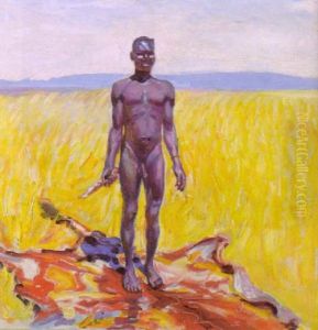 Home Victor by Akseli Valdemar Gallen-Kallela