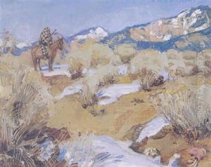 A Year Old Snow by Akseli Valdemar Gallen-Kallela