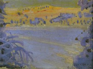 Julmorgon by Akseli Valdemar Gallen-Kallela