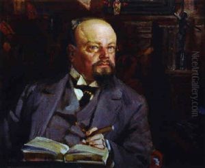 Lasestund by Akseli Valdemar Gallen-Kallela