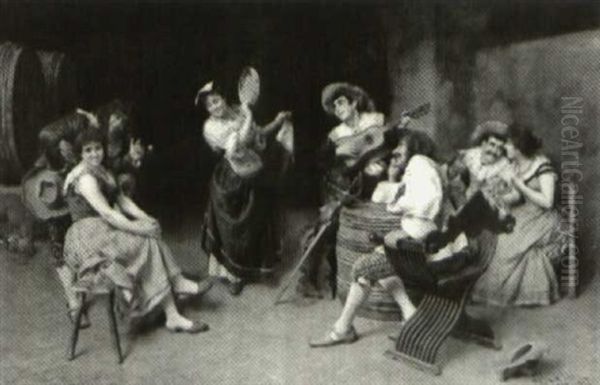 A Party In The Wine Cellar - view 1