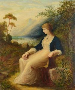 Resting On The Shore by Luigi Mauro Galli