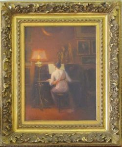 Le Modele Au Piano by Louis Galliac