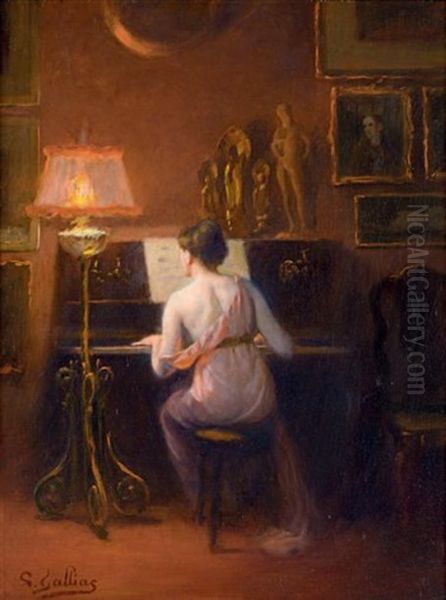 Le Modele Au Piano - view 1