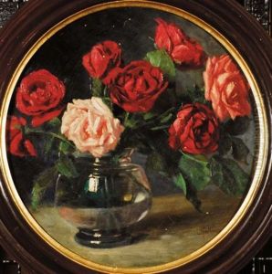 Vaso Di Rose by Luigi Gallina