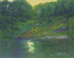Graue Felsen Im Walde by Henry Hammond Gallison