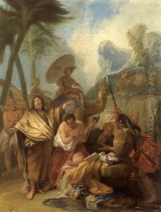 Le Bapteme De L'eunnuque by Louis Galloche