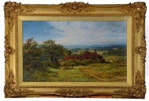 Views In The Sussex Downs by Robert Gallon