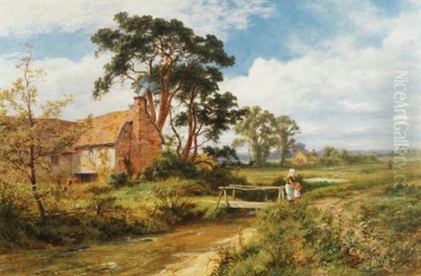 Cottage By A Stream - view 1