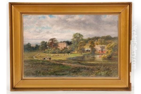 Cattle By The River - view 1