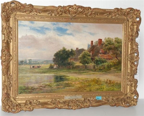 Landschaft Mit Cottage Und Staffagen - view 1