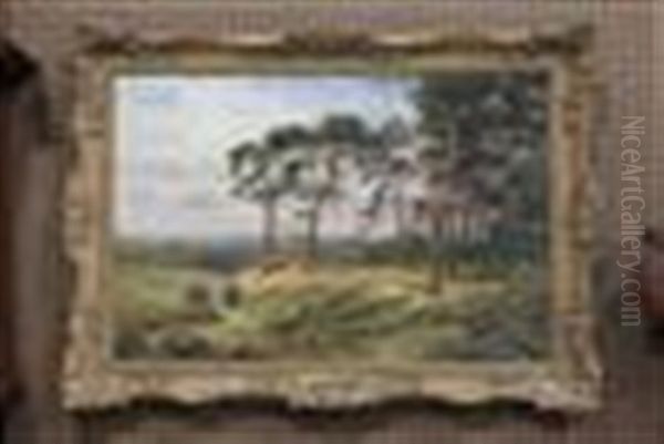 Solitary Man With Horse And Cart - view 1