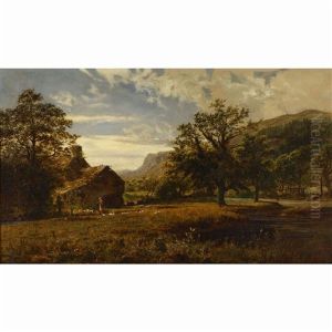 A Wooded Rier Landscape A Wooded Rier Landscape