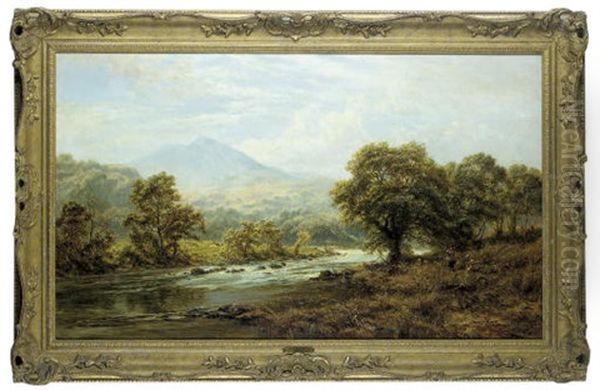 Moel Siabod From The Llugwy - view 1