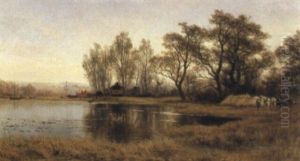 Evening On The River by Robert Gallon