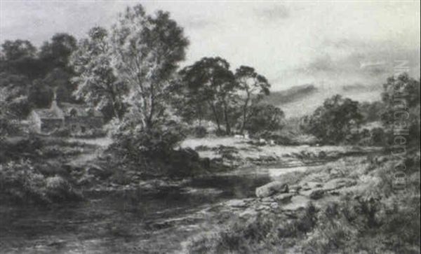 In A Welsh Valley by Robert Gallon