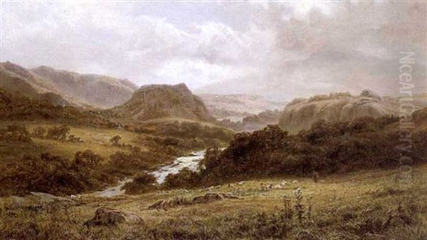 Moel Siabod In The Lledr Valley, N. Wales - view 1