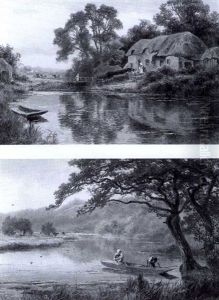 A Family Punting Expedition; Returning To The      Cottage