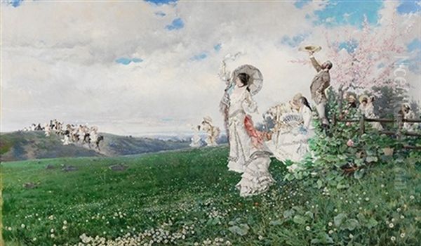 Paisaje Con Personajes - view 1