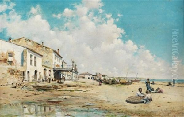 Personajes En Playa De Pescadores - view 1