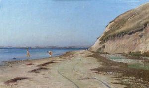 La Baignade by Baldomero Galofre Y Gimenez