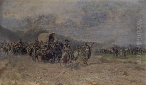 Festliches Treffen Spanischer Zigeunersippen by Baldomero Galofre Y Gimenez